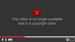 Vidéo suspendue pour des raisons de droits d'auteurs